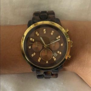 Michael Kors Tortoise Shell watch